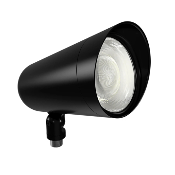 RAB LF34 Large Field-Adjustable LED Landscape Flood - 33W - CCT Selectable - 120V - Black