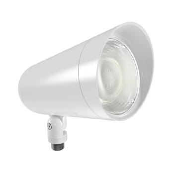 RAB LF34 Large Field-Adjustable LED Landscape Flood - 33W - CCT Selectable - 120V - White
