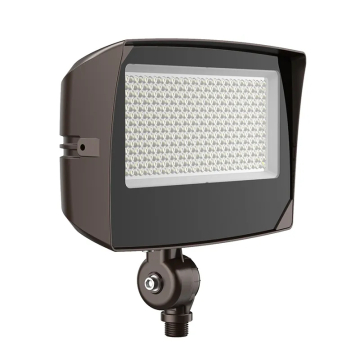 Westgate LF4MAX Medium LED Flood Light - 11,200 Max Lumens - 45 | 60 | 80W - CCT Selectable - Photocell - 120-277V - Bronze