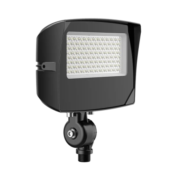Westgate LF4MAX Small LED Flood Light - 4,900 Max Lumens - 15 | 25 | 35W - CCT Selectable - Photocell - 120-277V - Black