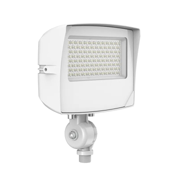 Westgate LF4MAX Small LED Flood Light - 4,900 Max Lumens - 15 | 25 | 35W - CCT Selectable - Photocell - 120-277V - White
