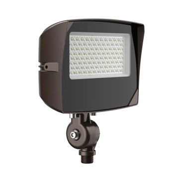 Westgate LF4MAX Small LED Flood Light - 4,900 Max Lumens - 15 | 25 | 35W - CCT Selectable - Photocell - 120-277V - Bronze