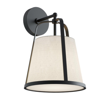 AFX Lizzette 15" Medium Base Wall Sconce - 120V - Black