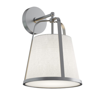 AFX Lizzette 15" Medium Base Wall Sconce - 120V - Satin Nickel