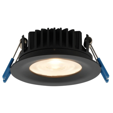 Lotus 3" Round Slim Recessed LED Downlight - 11W - CCT Selectable - 940 Lumens - 120V - Black