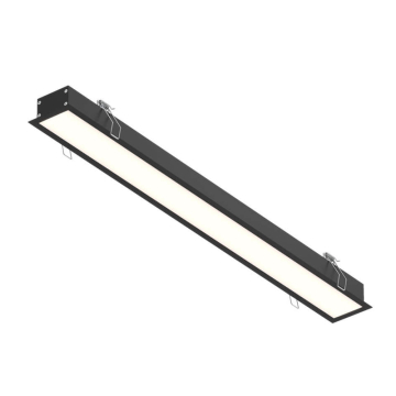 DALS Boulevard 24" LED Recessed Linear - CCT Selectable - 120V - Black
