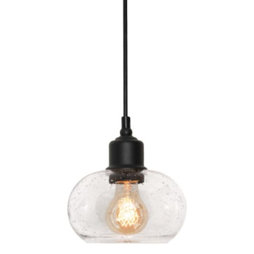 AFX Laney 7" Mini Pendant - 120V - Black