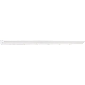 Task Lighting 48.5" 24W Lighted Power Strip - 5 Receptacles - 4000K - 2,400 Lumens - 12V - White