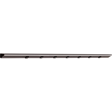 Task Lighting 60.5" 30W Lighted Power Strip - 7 Receptacles - 3000K - 3,000 Lumens - 12V - Black