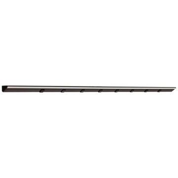 Task Lighting 72.5" 36W Lighted Power Strip - 8 Receptacles - CCT Tunable (27K thru 50K) - 12V - Black