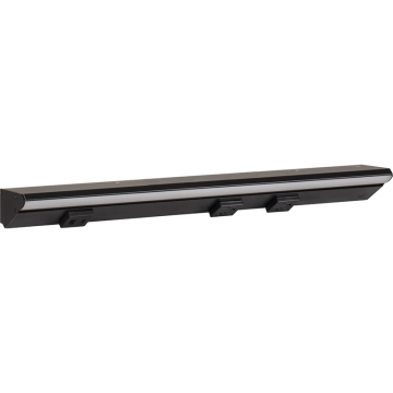 Task Lighting 18.5" Lighted Power Strip - 900 Lumens - 9W - 2700K - 2 Receptacles - 1 USB-A/C - 12V - Black