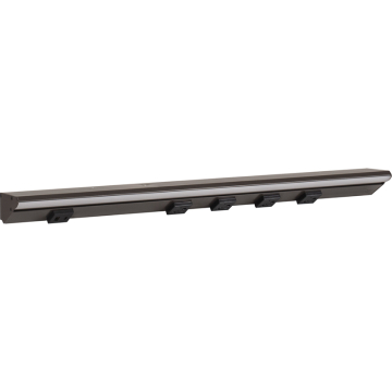 Task Lighting 24.5" Lighted Power Strip - 1,200 Lumens - 12W - 2700K - 4 Receptacles - 1 USB-A/C - 12V - Bronze / Black