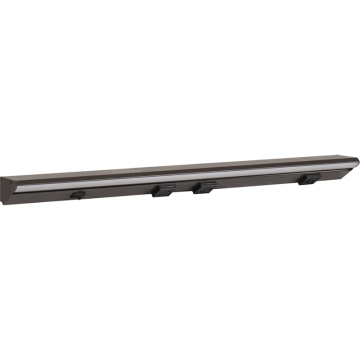 Task Lighting 24.5" Lighted Power Strip - 800 Lumens - 12W - 2700K - 2 Receptacles - 1 USB-A/C - Left Wire Entry - 120V - Bronze / Black