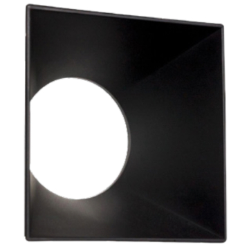 Westgate LRD Series 4" Square Color Trim - Black