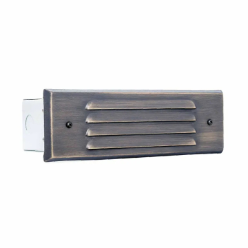 Westgate LS-124 LED Step Light - 3W - 3000K - 200 Lumens - 12V - Aged Nickel