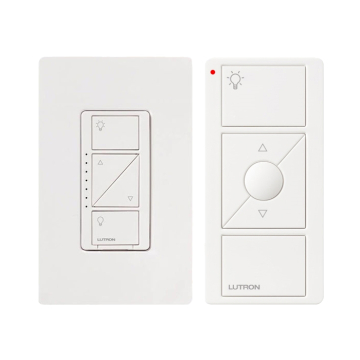 Lutron Caseta Wireless In-Wall Dimmer + Pico Remote Control Kit