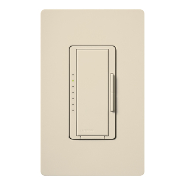 Lutron Maestro Incandescent Dimmer - 1000W Max - Light Almond