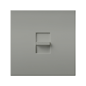 Lutron Nova T Single-Pole Slide-to-Off Dimmer - 2000W Max - Gray