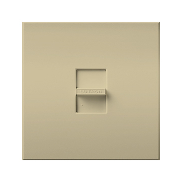 Lutron Nova T Single-Pole Slide-to-Off Dimmer - 2000W Max - Ivory