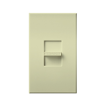Lutron Nova T Quiet Fan-Speed Control - Single-Pole - Slide-to-Off - 1.5A - Almond
