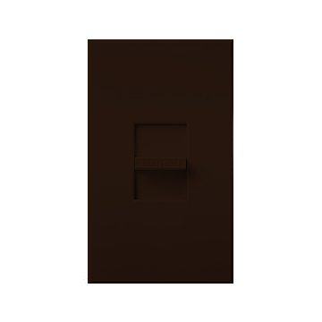Lutron Nova T Quiet Fan-Speed Control - Single-Pole - Slide-to-Off - 1.5A - Brown
