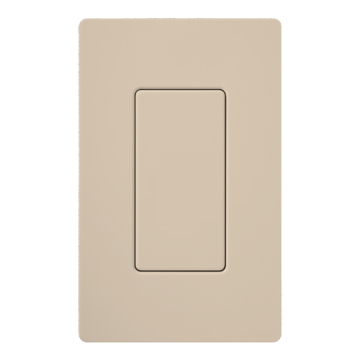 Lutron Claro Blank Insert - Taupe