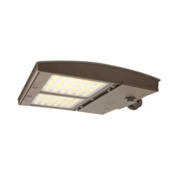 MaxLite M-Series LED Flood Light - 14,900 Max Lumens - 55 | 75 | 100W - Type 3 Medium - Knuckle Mount - Controls Ready - TAA - 120-277V - Bronze