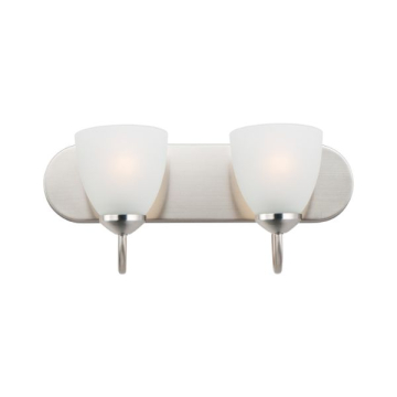 Maxim Lighting Axis 2-Light Bath Vanity Light - 120V - Satin Nickel