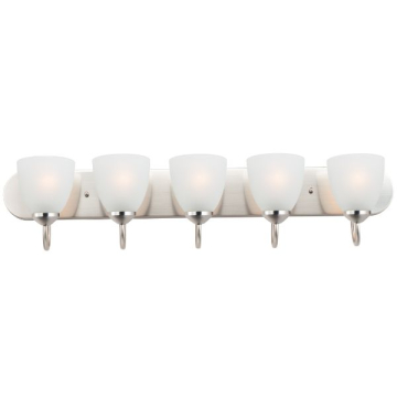 Maxim Lighting Axis 5-Light Bath Vanity Light - 120V - Satin Nickel