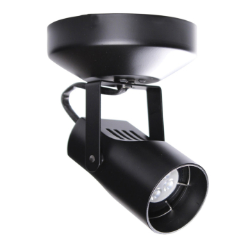 WAC Lighting LED 007 Fixed Spot Light - 450 Lumens - 8W - 3000K - 120V - Black
