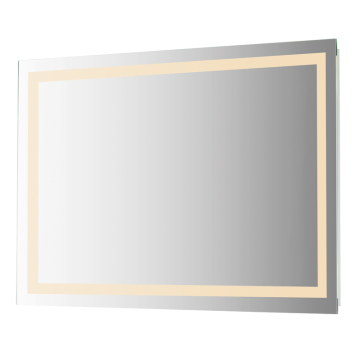 Maxim Lighting 48" x 30" Perimeter Frontlit LED Mirror - 990 Lumens - CCT Selectable - 120-277V - Mirror - Clear Glass