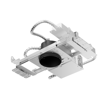 DMF Lighting M-Series 4" Round New Construction Housing - Emergency Driver Integrated Switch - 750 Lumens - 0-10V Dimming
