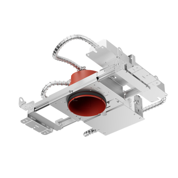 DMF Lighting M-Series 4" Fire Rated Round New Construction Housing - Emergency Driver Integrated Switch - 750 Lumens - 0-10V Dimming