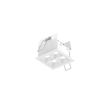 DALS Pinpoint 4-Light Microspot LED Recessed Downlight - 12W - CCT Selectable - 120V - White