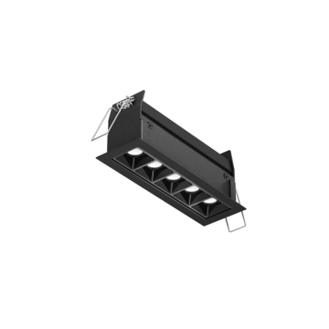 DALS Pinpoint 5-Light Microspot LED Recessed Downlight - 14W - CCT Selectable - 120V - Black