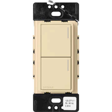 Lutron RadioRA 3 Sunnata RF Hybrid Keypad - 2 Button - Ivory