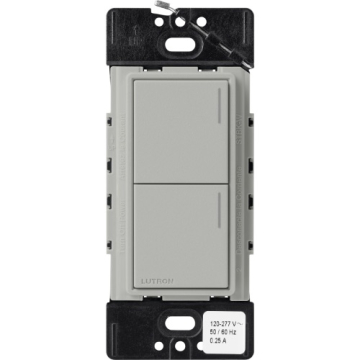 Lutron RadioRA 3 Sunnata Keypad - 2 Button - Pebble