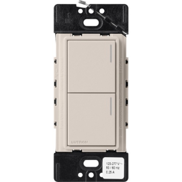 Lutron RadioRA 3 Sunnata Keypad - 2 Button - Taupe