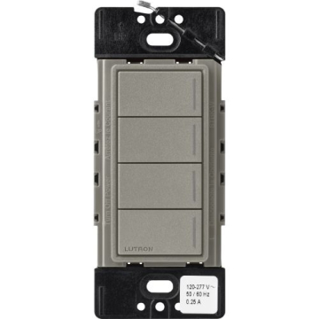 Lutron RadioRA 3 Sunnata Keypad - 4 Button - Cobblestone