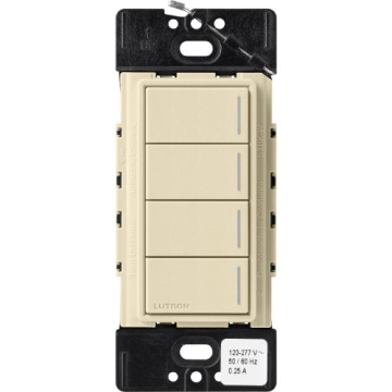 Lutron RadioRA 3 Sunnata Keypad - 4 Button - Sand