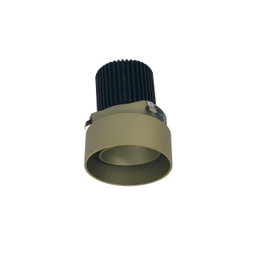 Nora Lighting 2" Iolite LED Downlight - Round Trimless Adjustable - 1000 Lumens - 2700K - Champagne Haze