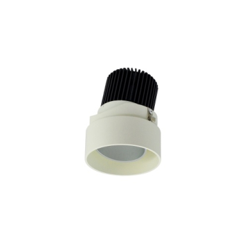 Nora Lighting 2" Iolite LED Downlight - Round Trimless Adjustable - 1000 Lumens - 2700K - Haze / White