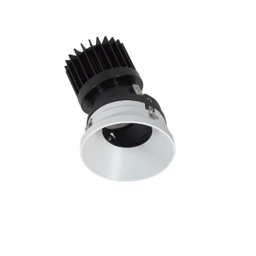 Nora Lighting 4" PLUS Round Iolite Trimless LED Gimbal Downlight - 2700K - 1,500 / 2,000 Lumens - White