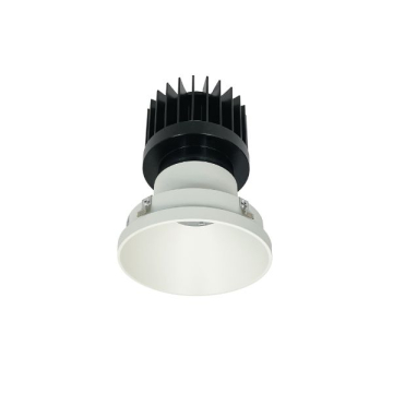 Nora Lighting 4" PLUS Round Iolite Trimless LED Downlight - 2700K - 1,500 / 2,000 / 2,500 Lumens - White
