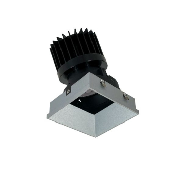 Nora Lighting 4" PLUS Square Iolite Trimless LED Gimbal Downlight - 2700K - 1,500 / 2,000 Lumens - Haze