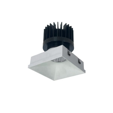 Nora Lighting 4" PLUS Square Iolite Trimless LED Downlight - 2700K - White