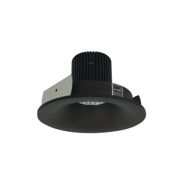 Nora Lighting 4" Iolite LED Downlight - Round Bullnose - 1000 Lumens - 2700K - Bronze