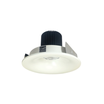 Nora Lighting 4" Iolite LED Downlight - Round Bullnose - 1000 Lumens - 2700K - White