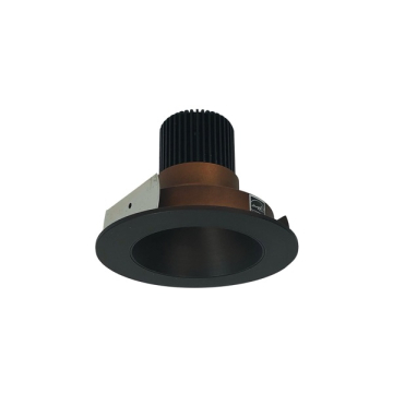 Nora Lighting 4" Iolite LED Downlight - Round Deep Reflector - 1000 Lumens - 2700K - Bronze