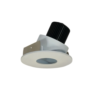 Nora Lighting 4" Iolite LED Downlight - Adjustable Pinhole - 1000 Lumens - 2700K - White